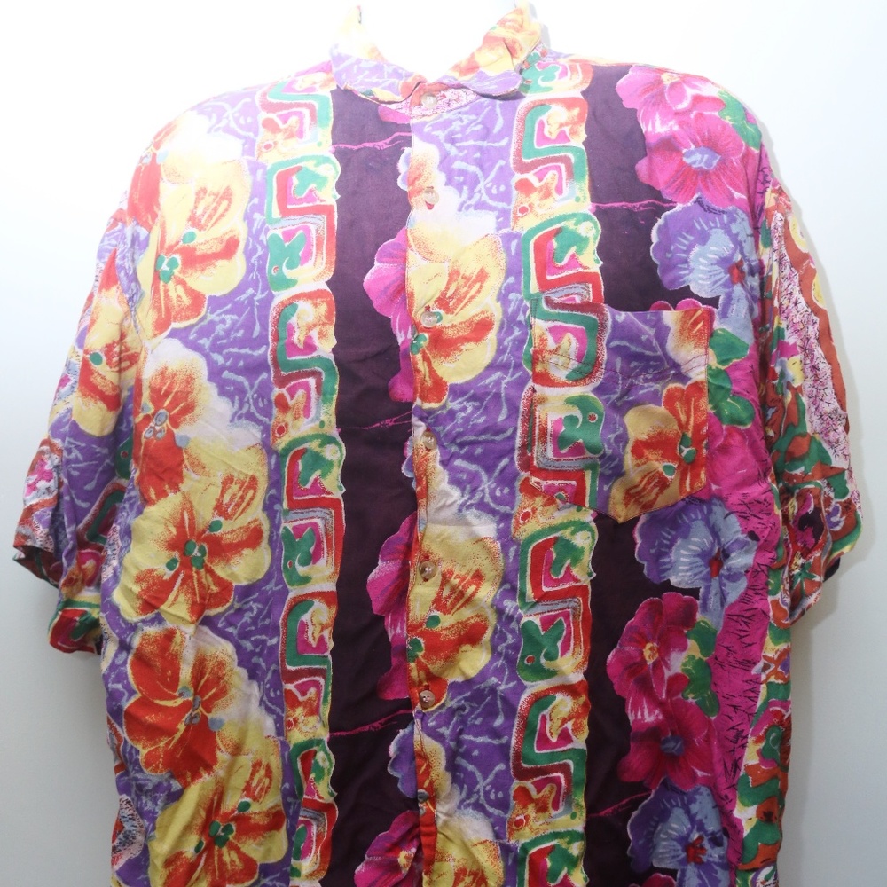 90's Vintage "UNIONBAY" Abstract Patterned Shirt